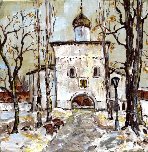 Суздаль. Надвратная церковь Спасо-Евфимиевского монастыря